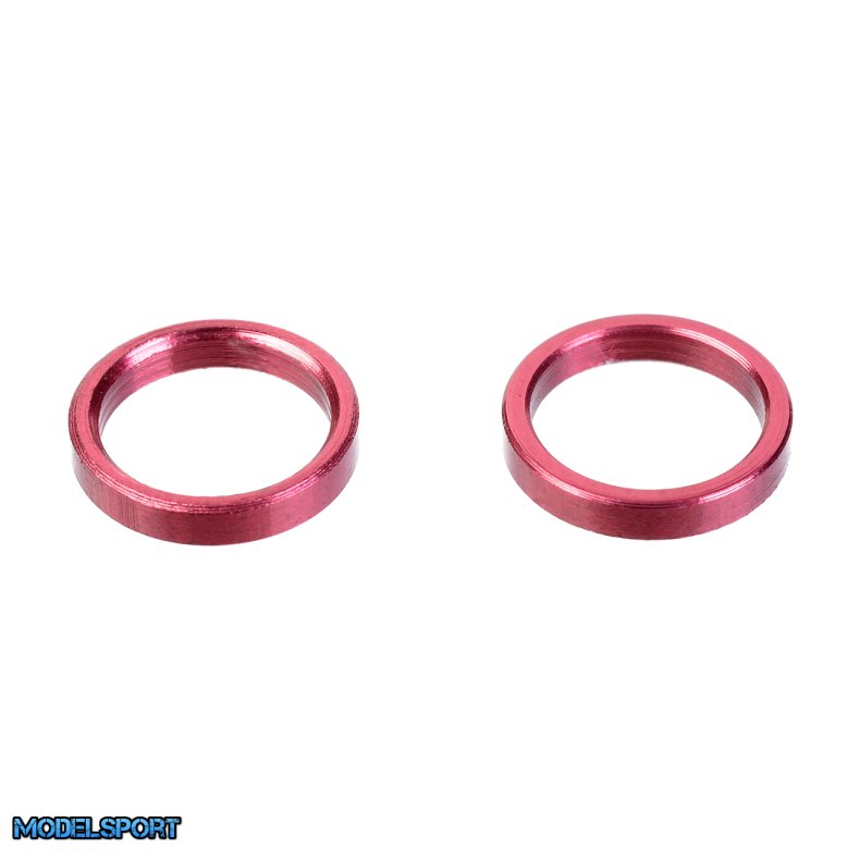 Team Corally - Alum. Spacer Ring - Inner Dia 6.35mm - Width 1.5mm - 2 Pcs