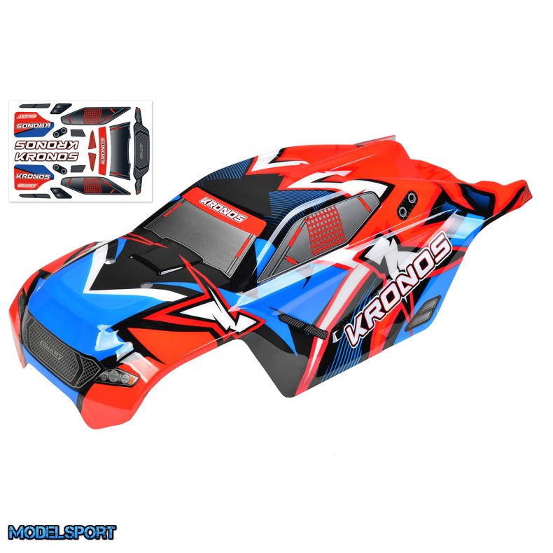 Team Corally - Polycarbonate Body - Kronos XP 6S - 2021 - Painted - Cut - 1 pc