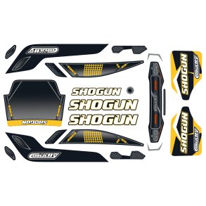 Team Corally - Body Decal Sheet - Shogun XP 6S - 1 Pc
