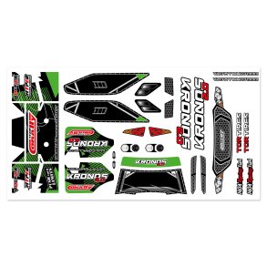 Team Corally - Body Decal Sheet - Kronos - 2024 - 1pc