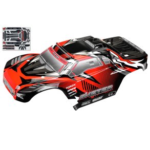 Team Corally - Polycarbonate Body - Sketer XP 4S - Painted - Cut - Decals - 1pc